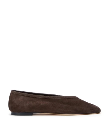 TONY BIANCO BIANCA SUEDE BROWN FLATS - Image 5