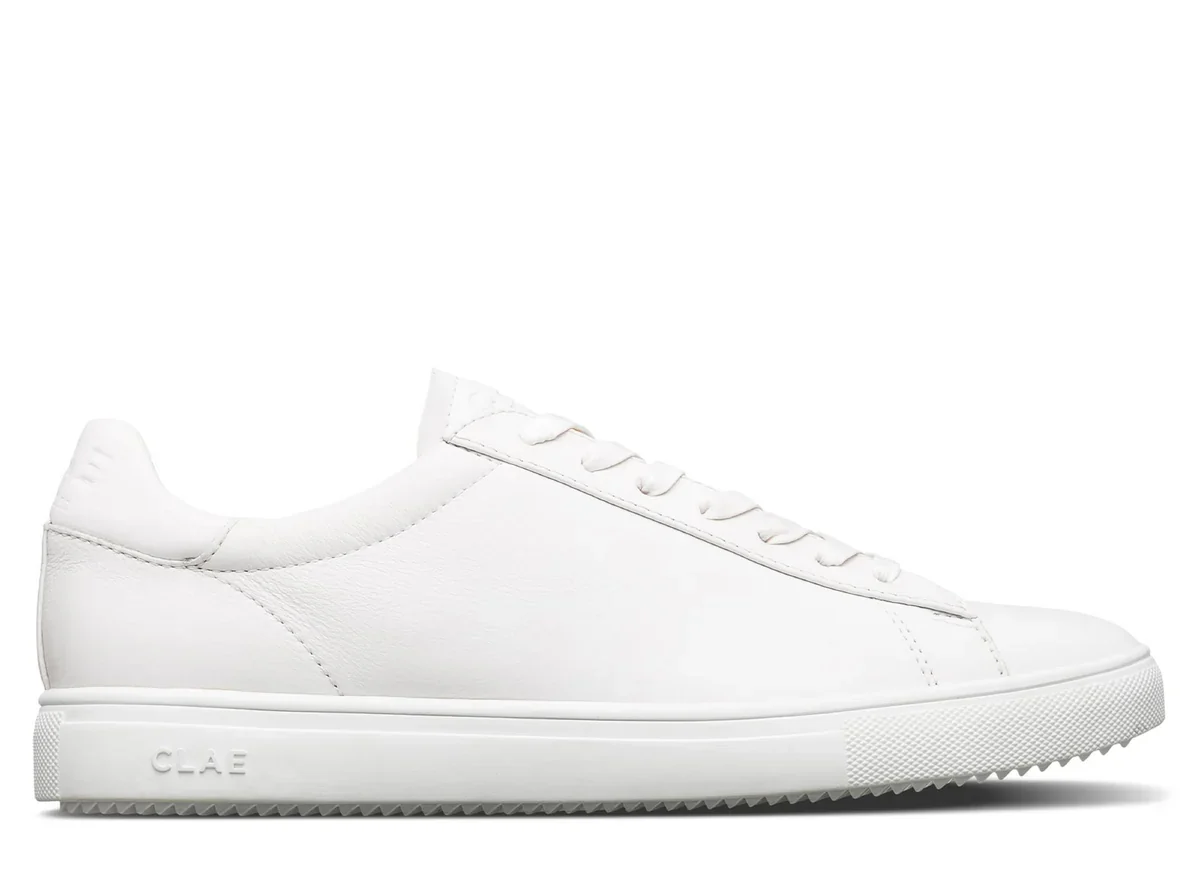 CLAE BRADLEY SNEAKERS - TRIPLE WHITE - Image 6