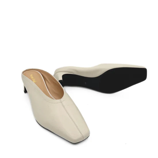 AMIE RAFA JUNIE MULE BONE - Image 2