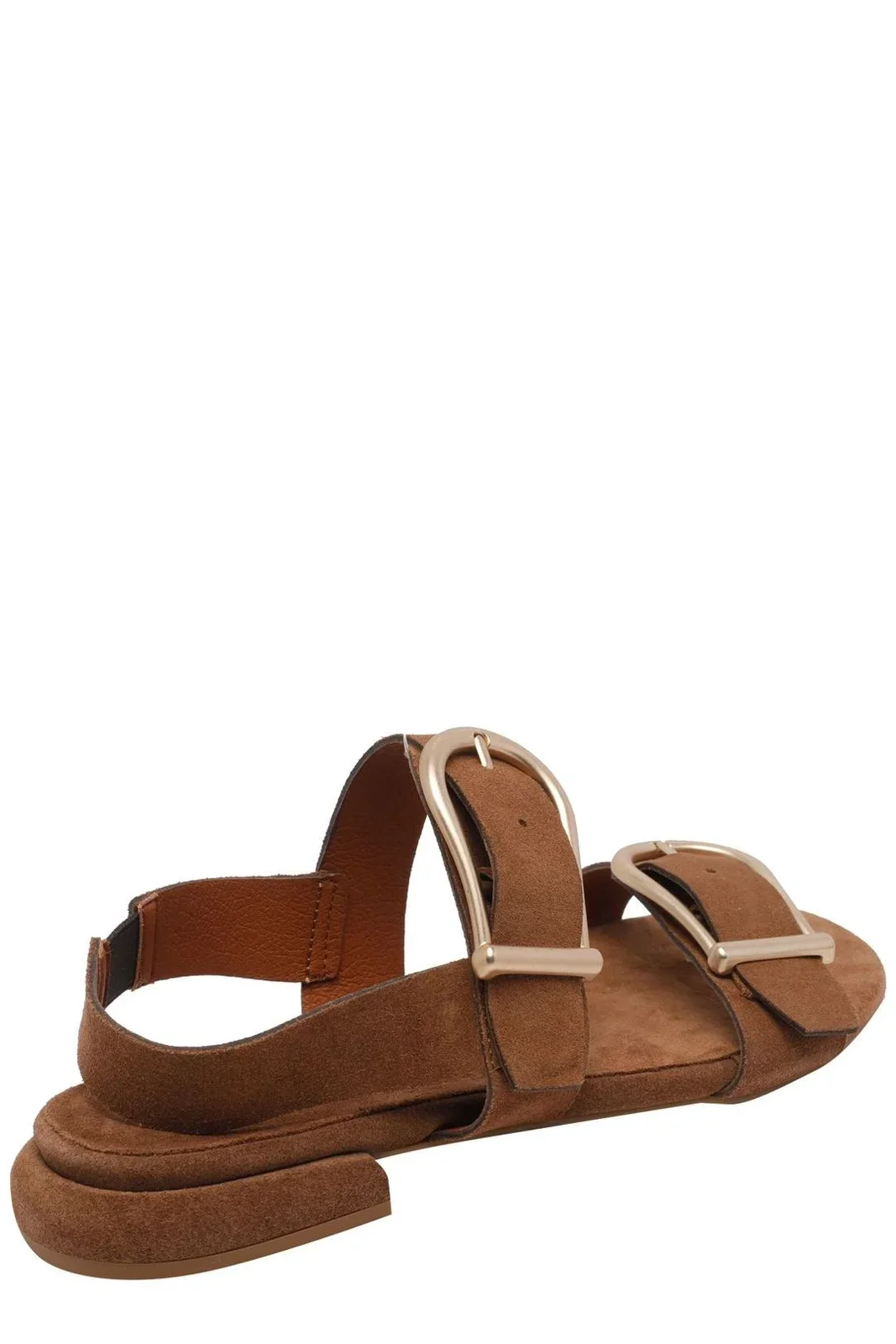 Angel Alarcon Buckled Strap Flat Sandals - Image 3