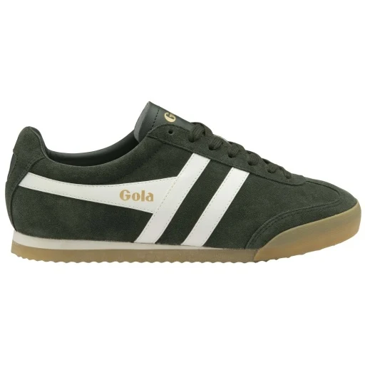 GOLA MEN'S APOLLO SNEAKERS DARK KHAKI WHITE GUM - Image 7